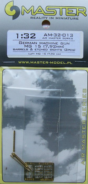 1/32 German MG 15 - barrels and sights (2 pcs.)