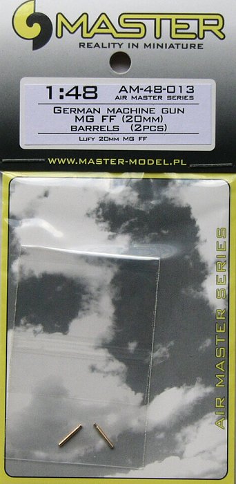 1/48 German MG FF (20mm) barrels  (2pcs)