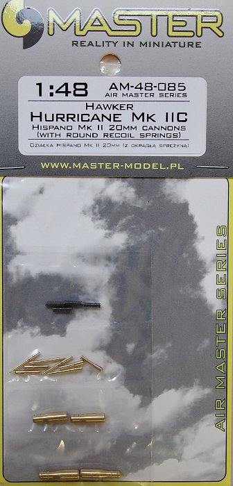 1/48 H.Hurricane Mk IIC Hispano Mk.II 20mm (round)