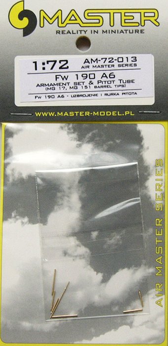 1/72 Fw 190 A6 armament set & Pitot Tube