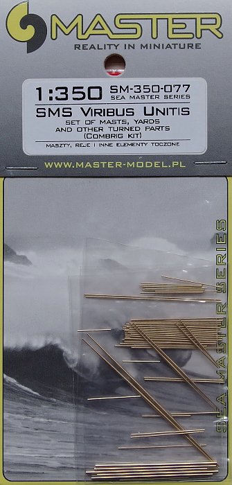 1/350 SMS Viribus Unitis (masts,yards&other parts)