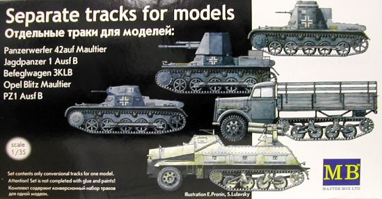 1/35 Separate tracks (Panz.42,Jadgp.1B,Pz.Ausf 1B)