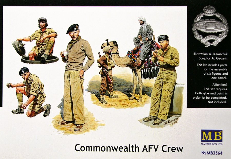 1/35 Commonwealth AFV Crew