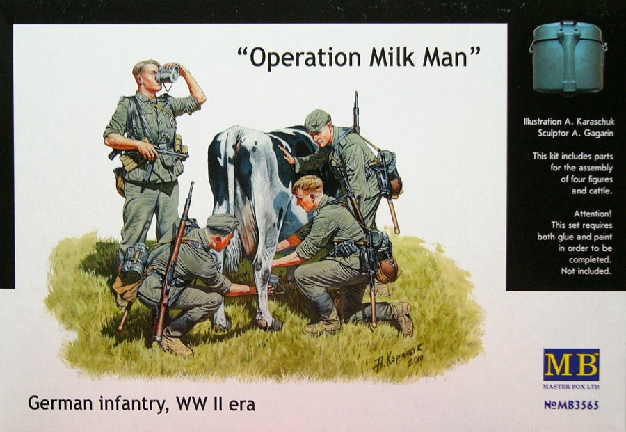 1/35 German Infantry WWII  'Operation Milk Man'