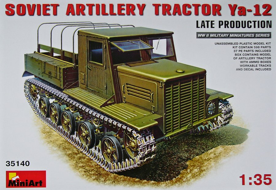 1/35 YA-12 Soviet Artillery Tractor (late)