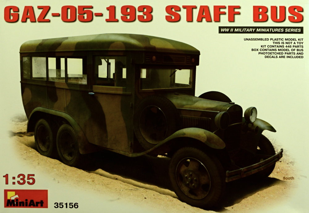 1/35 GAZ-05-193 Staff Bus