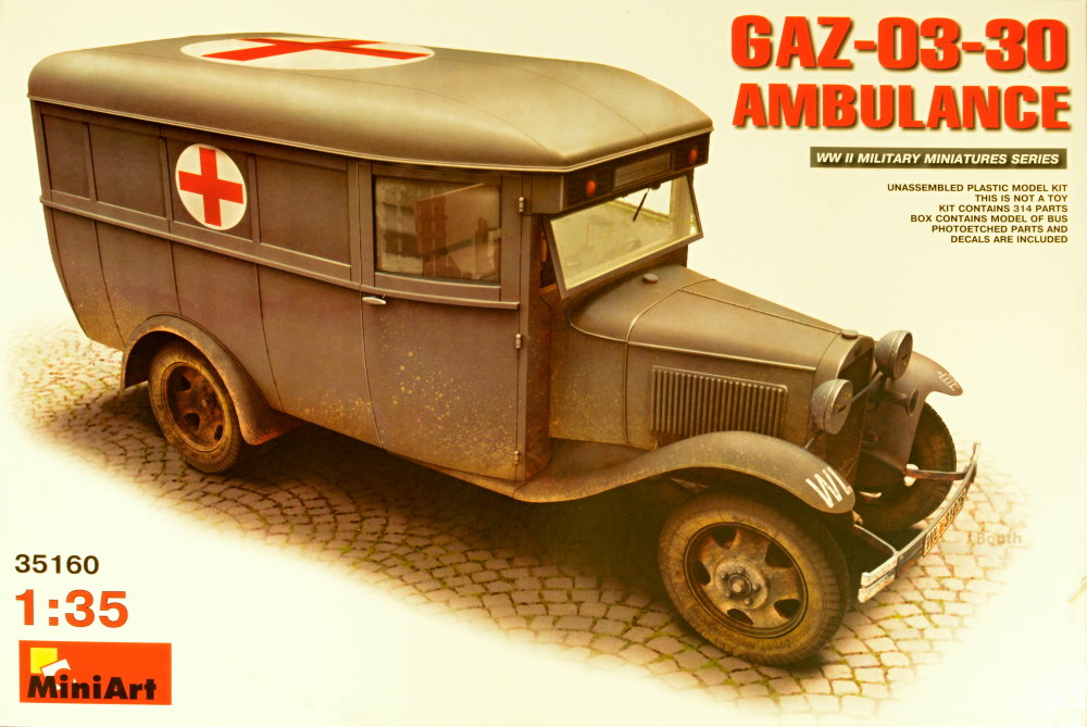 1/35 GAZ-03-30 Ambulance