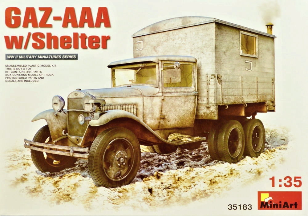 1/35 GAZ-AAA with Shelter