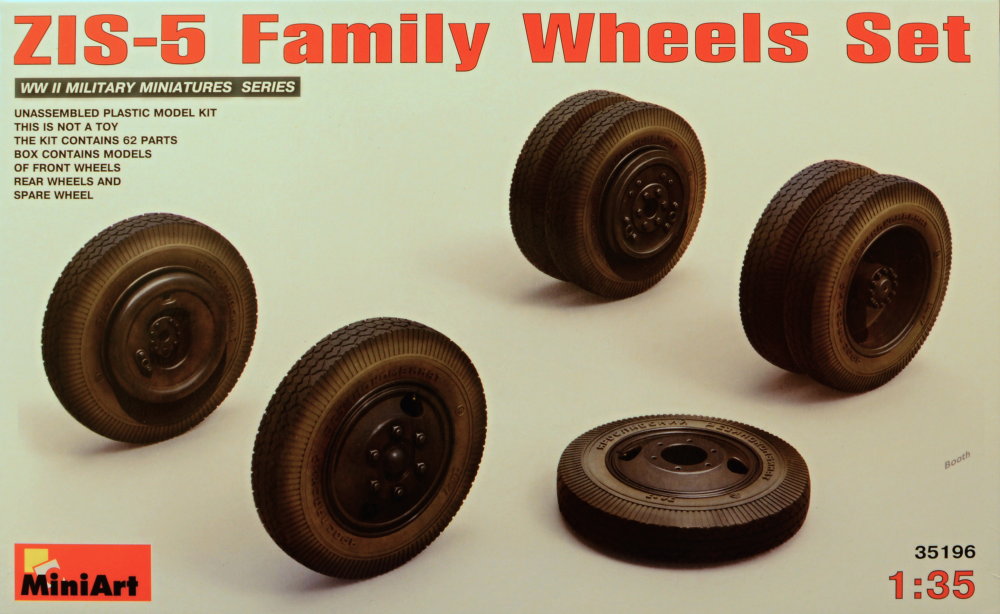 1/35 ZIS-5 Family Wheels Set