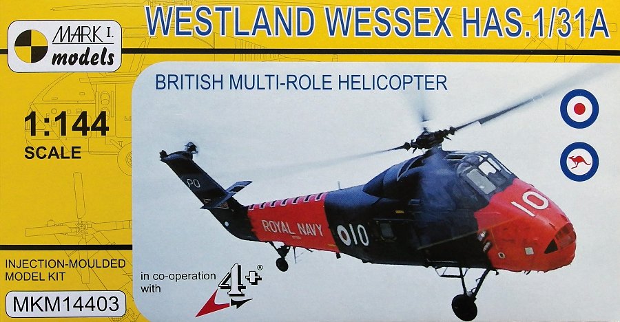 1/144 Westland Wessex HAS.1/31A (4x camo)