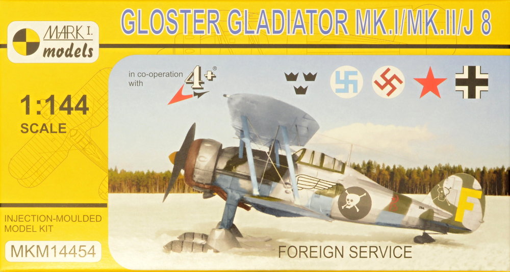 1/144 Gl.Gladiator Mk.I/Mk.II/J8 Foreign service