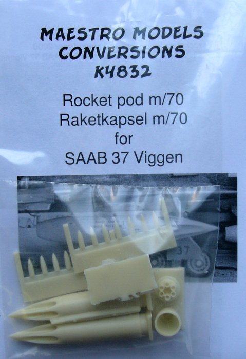 1/48 Rocket pod m/70