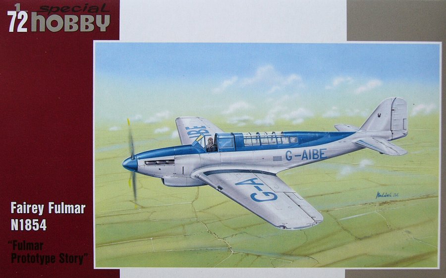 1/72 Fairey Fulmar N1854 'Fulmar Prototype Story'