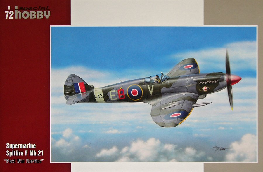 1/72 Supermarine Spitfire F Mk.21 Post War Service