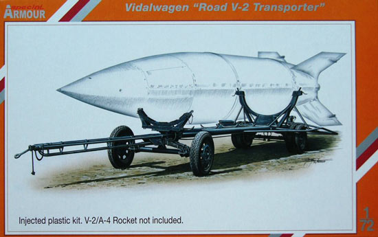 1/72 Vidalwagen 'Road V-2 Transporter'