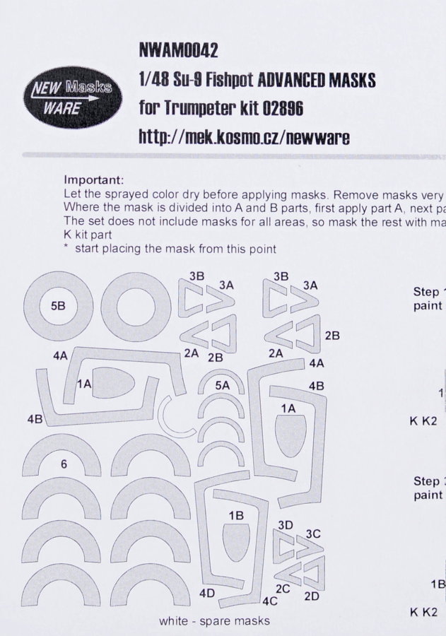 1/48 Mask Su-9 Fishpot ADVANCED (TRUMP)