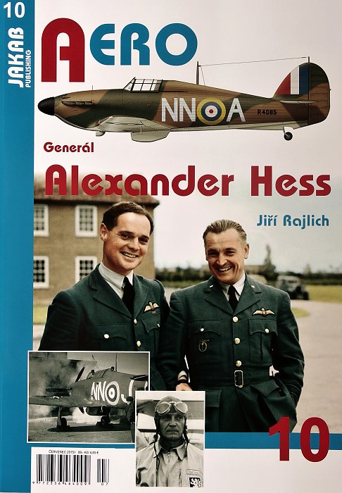 Publ. AERO - Gen. Alexander Hess (Czech text)