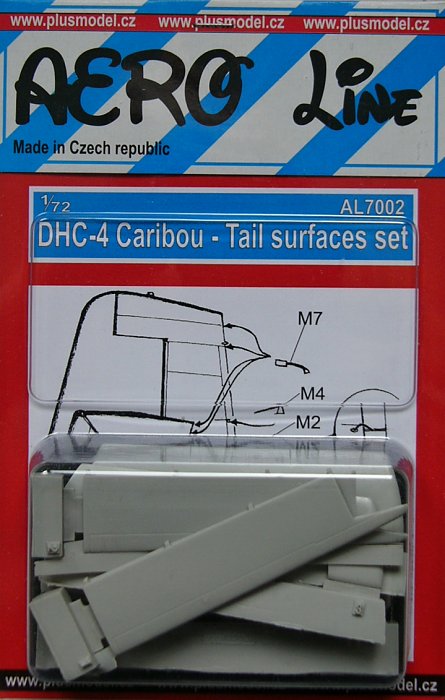 1/72 DHC-4 Caribou - Tail Surfaces