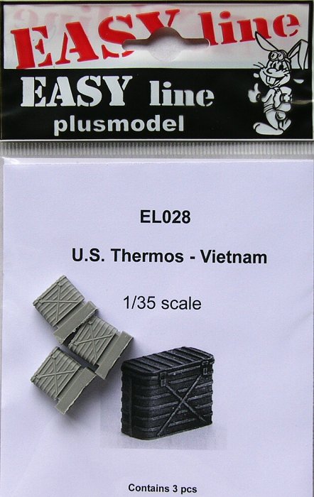 1/35 U.S.Thermos - Vietnam (3 pcs.)  EASY LINE