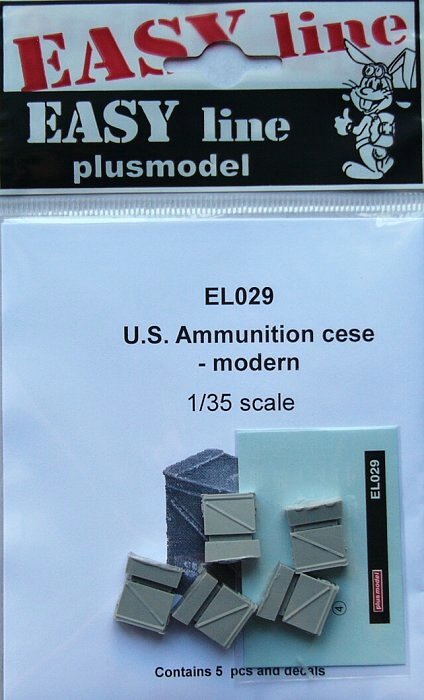 1/35 US Ammunition case - modern (5 pcs) EASY LINE