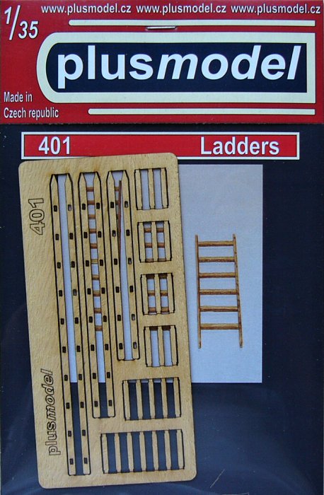 1/35 Ladders (laser cut wood)