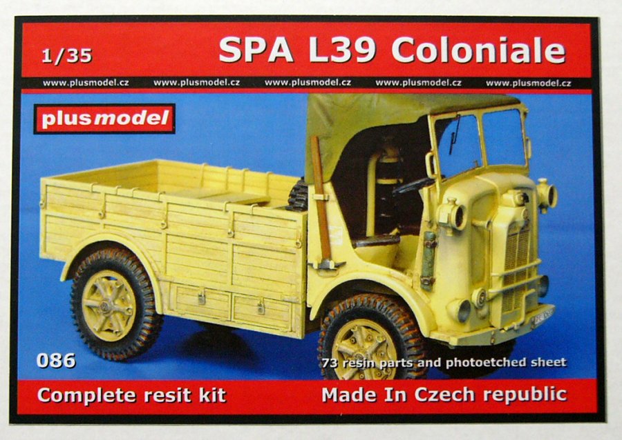 1/35 SPA L39 Coloniale (complete resin model)