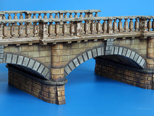 1/35 Road bridge (27 ceramic and 36 resin parts)