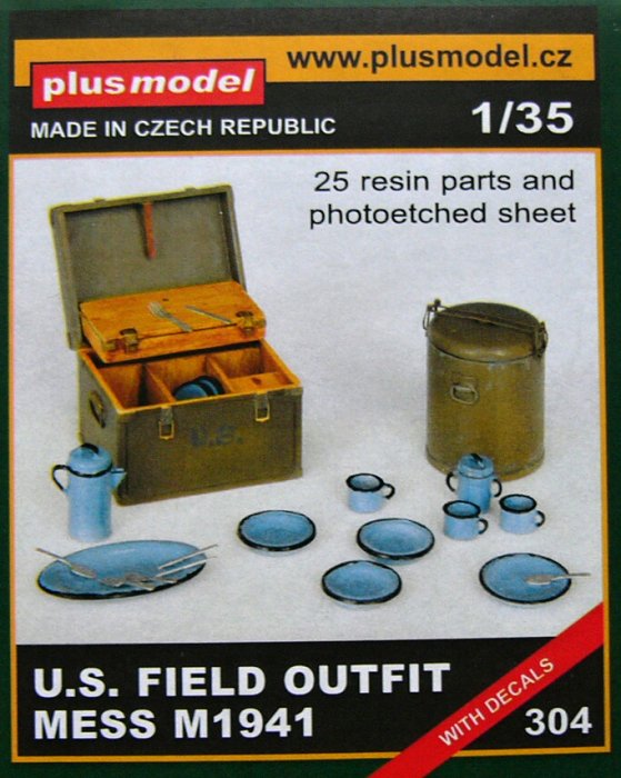 1/35 U.S. Field outfit mess M1941 Store