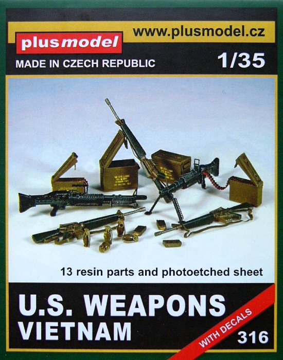 1/35 U.S. Weapons - Vietnam