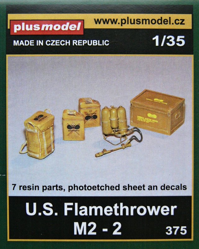 1/35 U.S. Flamethrower M2-2 (incl. PE&decals)