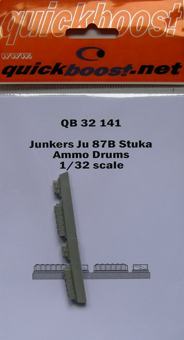 1/32 Ju 87B Stuka ammo drums