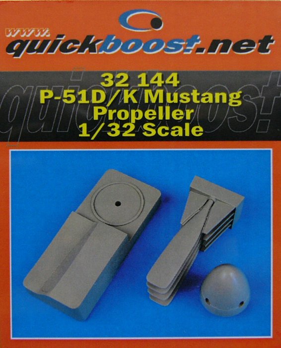 1/32 P-51D/K Mustang propeller w/tool (TRUMP)