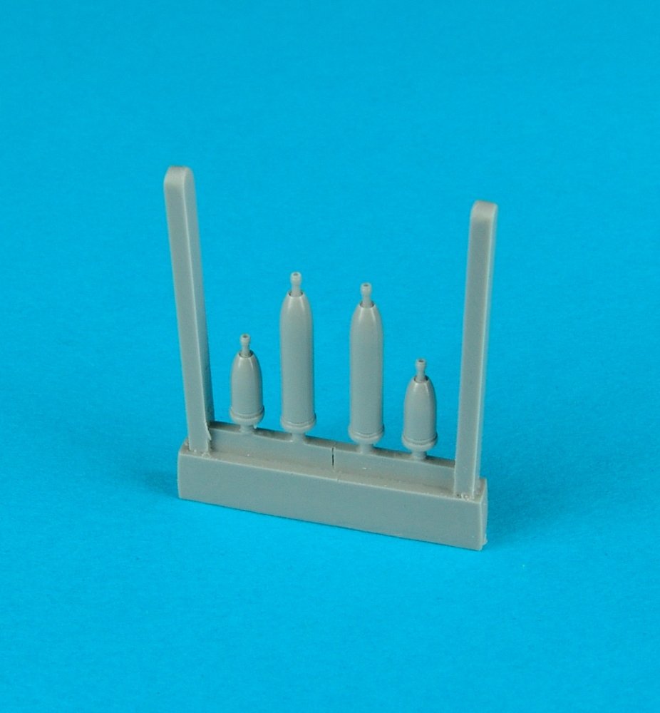 1/48 Spitfire F Mk. 24 cannon barels   (AIRF)