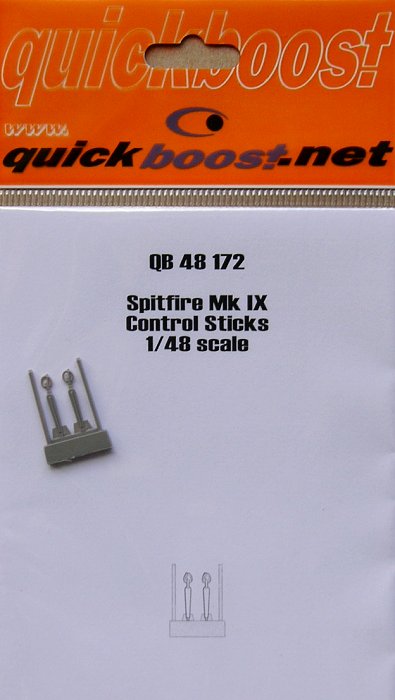 1/48 Spitfire Mk. IX control sticks