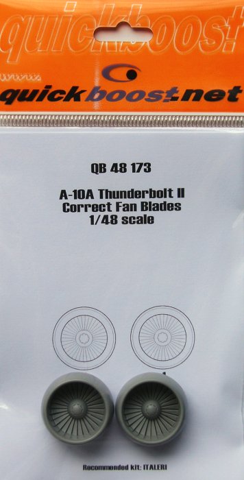 1/48 A-10A Thunderbolt II Correct fan Blades (ITA)