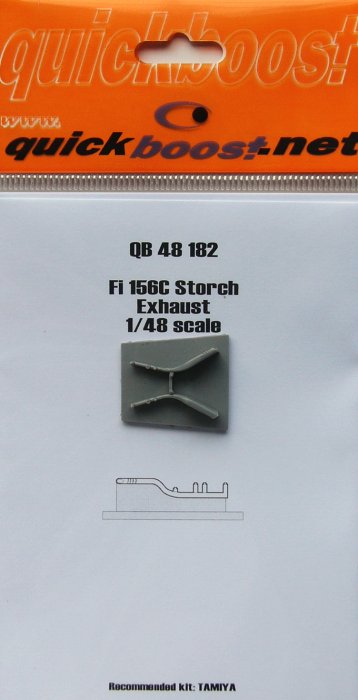 1/48 Fi 156C Strorch exhaust   (TAM)