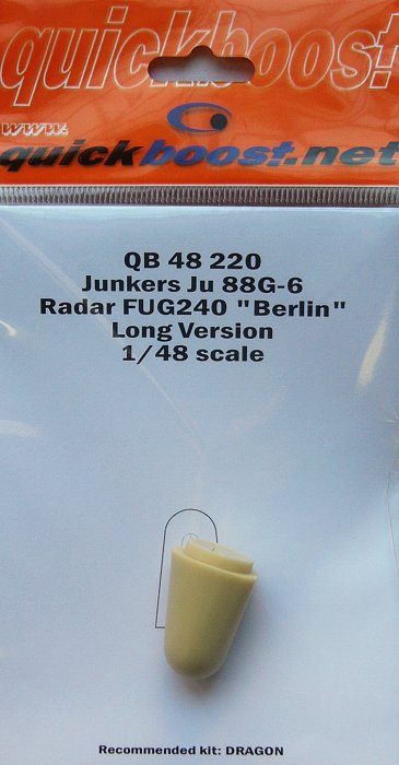 1/48 Junkers Ju 88G-6 radar FUG240 'Berlin' (DRAG)