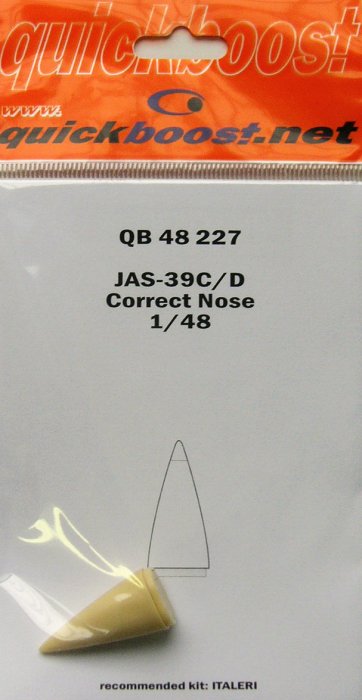 1/48 JAS-39C/D correct nose   (ITAL)