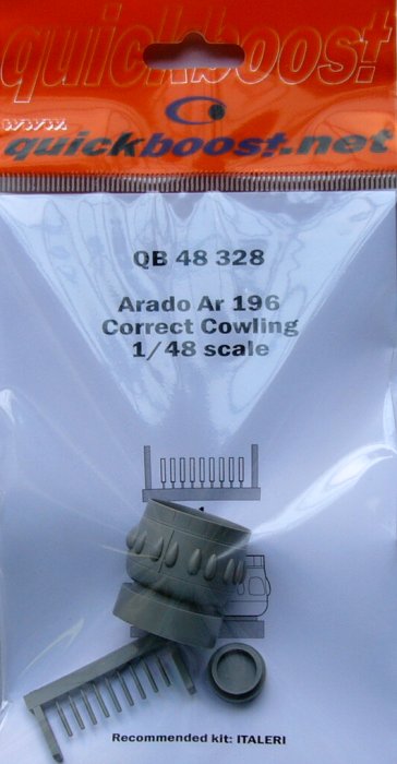 1/48 Arado Ar 196 correct cowling  (ITAL)