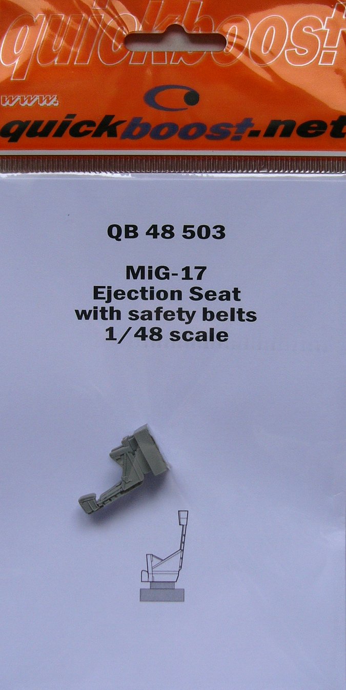 1/48 MiG-17 ejection seat with safety belts