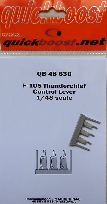 1/48 F-105 Thunderchief control lever (MON/HAS)