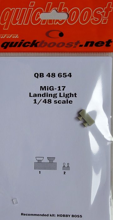 1/48 MiG-17 landing light (HOBBYB)