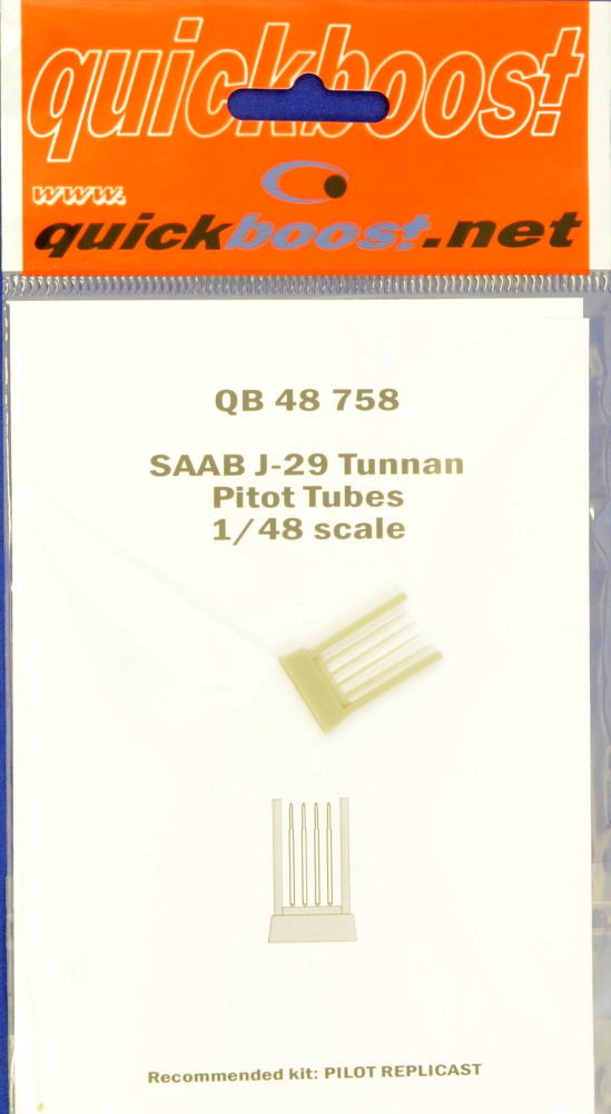 1/48 SAAB J-29 Tunnan pitot tubes (REPLICAST)