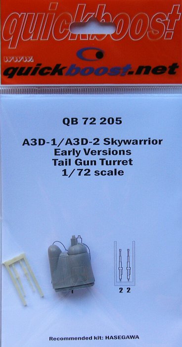 1/72 A3D-1/2 Skywarrior early tail gun turret(HAS)