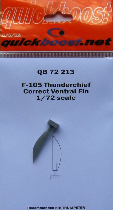 1/72 F-105 Thunderchief correct ventral fin(TRUMP)