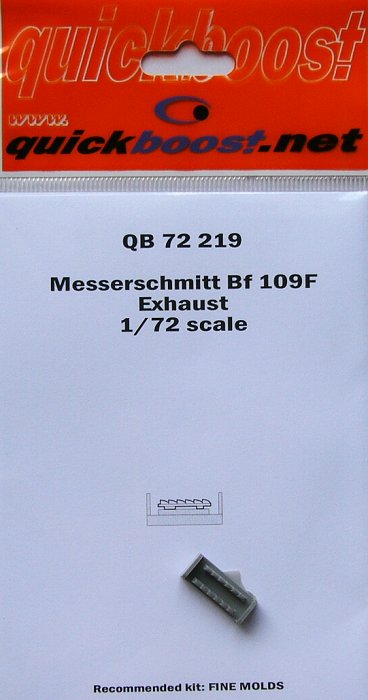 1/72 Bf 109F exhaust (FINE)