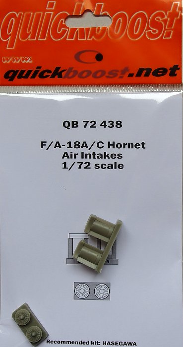 1/72 F/A-18A/C Hornet air intakes (HAS)