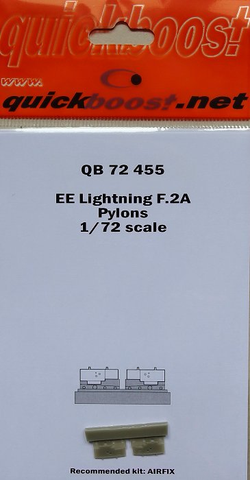 1/72 EE Lightning F.2A pylons (AIRF)