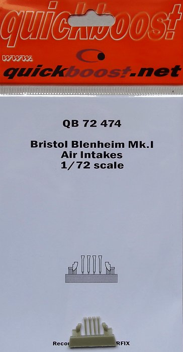 1/72 Bristol Blenheim Mk.I air intakes (AIRF)