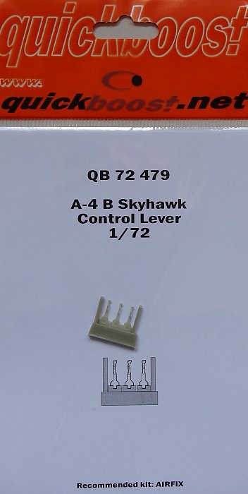 1/72 A-4 B Skyhawk control lever (AIRFIX)